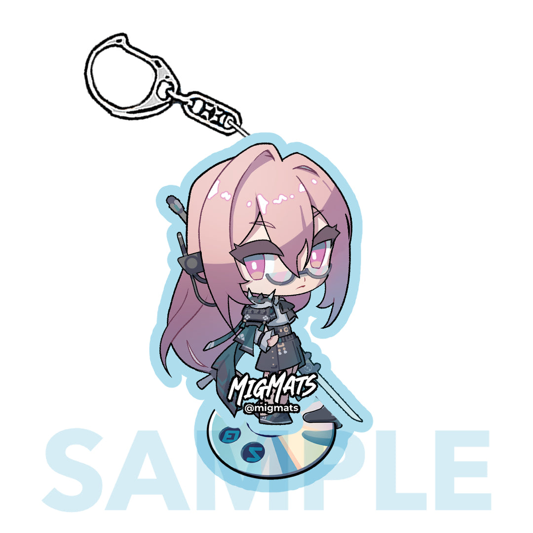 Yanagi Standee Keychain (PRE-ORDER)